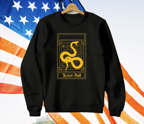 Snake Tarot Never Fail T-Shirt