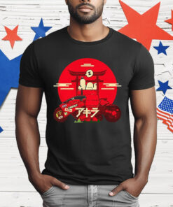 Snoopy X Akira Cyberpunk Beagle T-Shirt