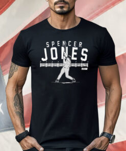 Spencer Jones New York Yankees Slugger Swing Shirt