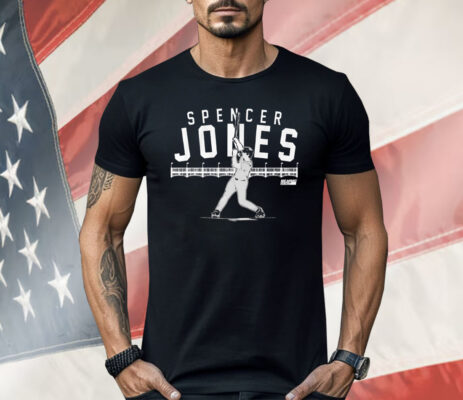 Spencer Jones New York Yankees Slugger Swing Shirt