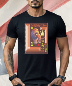 Strong Mighty Lion Boxy Shirt