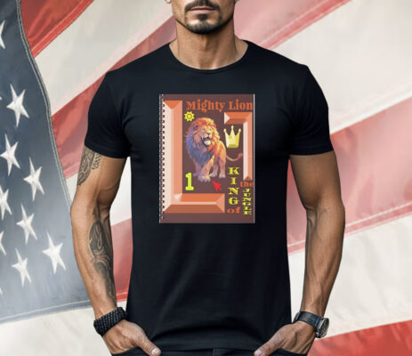 Strong Mighty Lion Boxy Shirt