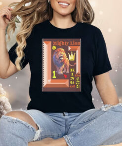 Strong Mighty Lion Boxy Shirt