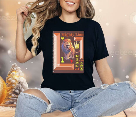 Strong Mighty Lion Boxy Shirt