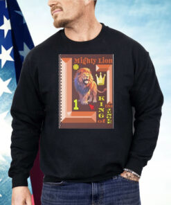 Strong Mighty Lion Boxy Shirt