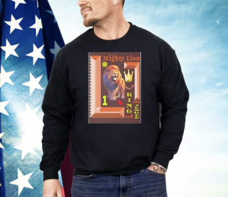 Strong Mighty Lion Boxy Shirt