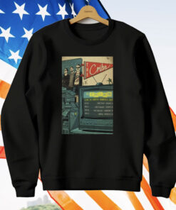 The Cribs Live In North America 2025 Tour Dates T-Shirt