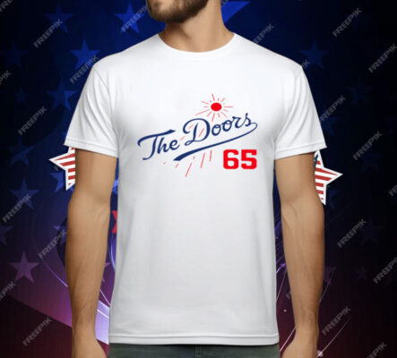 The Doors Summer Baseball 65 Los Angeles Dodgers T-Shirt