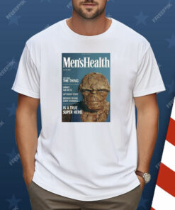 The Thing Men’s Health Magazine Parody July 2025 Marvel Superhero Wall Art for Gym Lovers Shirt