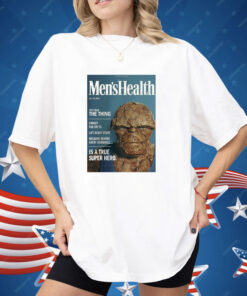 The Thing Men’s Health Magazine Parody July 2025 Marvel Superhero Wall Art for Gym Lovers Shirt
