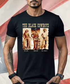 The Black Cowboys Western Rodeo Melanin Black History Shirt