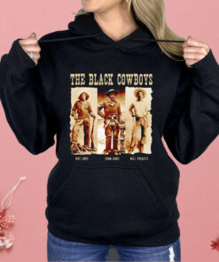 The Black Cowboys Western Rodeo Melanin Black History Shirt