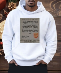 The Rule Of Law Preserve The English Constitution Shirt