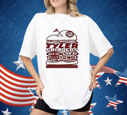 Tyler Childers X Turkey And The Wolf Nashville Shirt