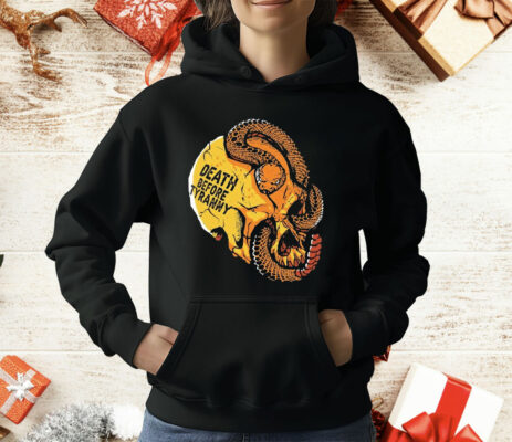 Venom & Valor Death Before Tyranny Skull Snake T-Shirt
