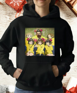 Walter White Breaking Bad And K On Girls Anime T-Shirt