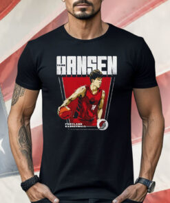 Yang Hansen Portland Trail Blazers Premiere Shirt