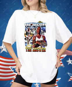 Allen Lverson Philadelphia 76ers Hardwood Classics Commemorative Player Collage Shirt