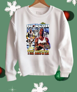 Allen Lverson Philadelphia 76ers Hardwood Classics Commemorative Player Collage Shirt