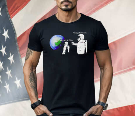 Always Has Been Wait It’s All Ohio Shirt