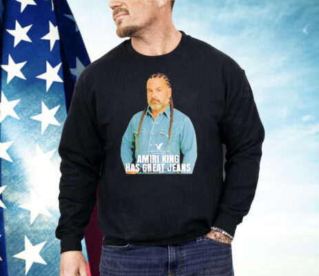 Amiri King Has Great Jeans Shirt