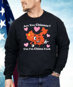 Are you Chinese Cuz I’m China Fuck Shirt