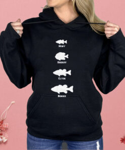 BamaBass Moby Sheriff Clyde Bonnie Fish Shirt