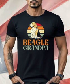 Beagle Grandpa Vintage Shirt