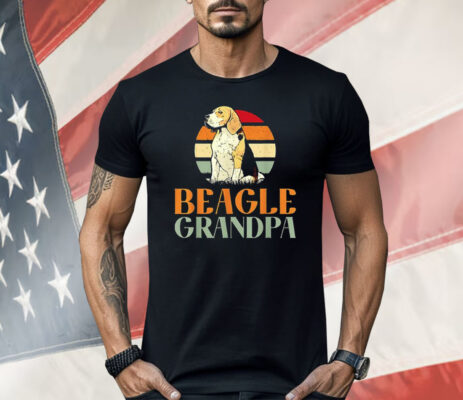 Beagle Grandpa Vintage Shirt