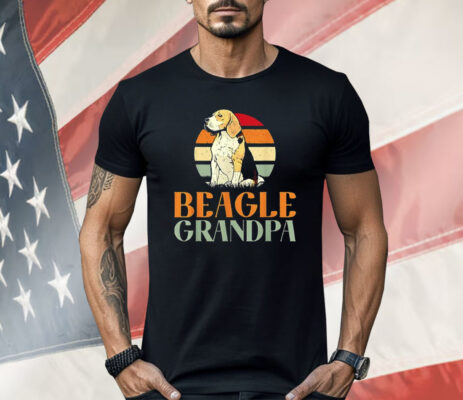Beagle Grandpa Vintage Shirt