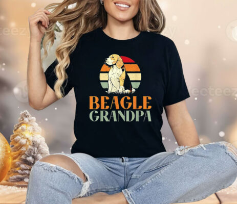 Beagle Grandpa Vintage Shirt