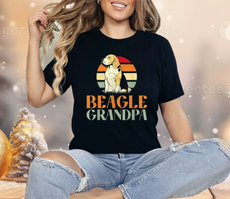 Beagle Grandpa Vintage Shirt
