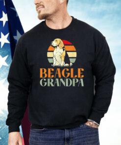 Beagle Grandpa Vintage Shirt
