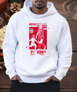 Becky Sauerbrunn 200th Cap Celebration Shirt