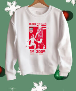 Becky Sauerbrunn 200th Cap Celebration Shirt