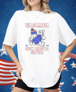 Bills Mafia Snow Removal Service Est 1960 Shirt