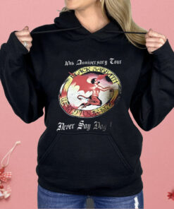 Black Sabbath World Tour 1978 10th Anniversary Never Say Day Shirt