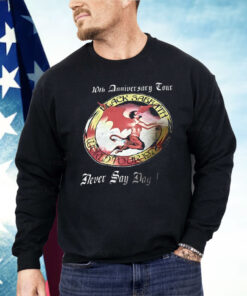 Black Sabbath World Tour 1978 10th Anniversary Never Say Day Shirt