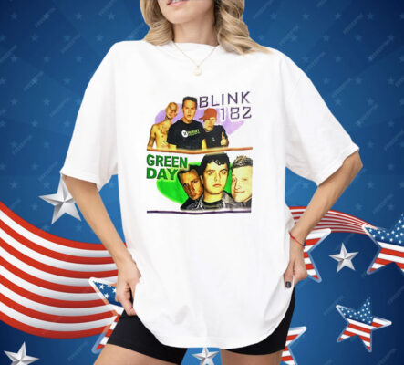 Blink 182 Green Day Shirt