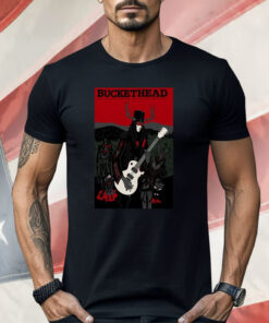 Buckethead Aug 15 Eugene Oregon Aug 16 Roseland Theater Portland 2025 Shirt