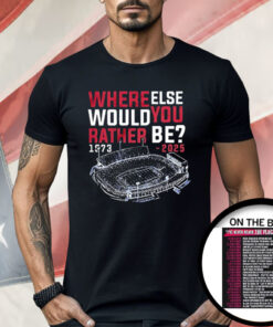 Buffalo Bills Where Else Would You Rather Be 1973–2025 Shirt