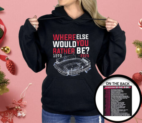Buffalo Bills Where Else Would You Rather Be 1973–2025 Shirt