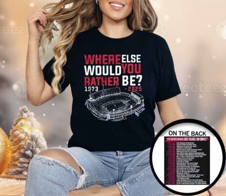Buffalo Bills Where Else Would You Rather Be 1973–2025 Shirt