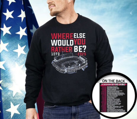 Buffalo Bills Where Else Would You Rather Be 1973–2025 Shirt