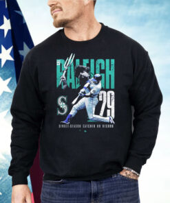 Cal Raleigh Seattle Mariners Single Season Catcher Home Run Record Shirt