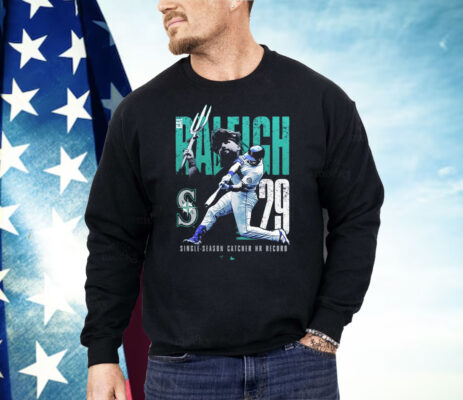 Cal Raleigh Seattle Mariners Single Season Catcher Home Run Record Shirt