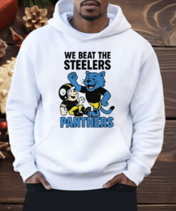 Carolina Panthers We Beat The Steelers Shirt