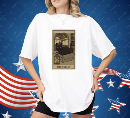 Cat IX The Hermit Tarot Shirt