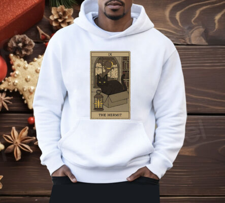 Cat IX The Hermit Tarot Shirt
