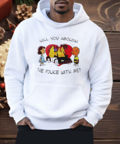 Charlie Brown and Lucy Will You Abolish the Police With Me Shirt